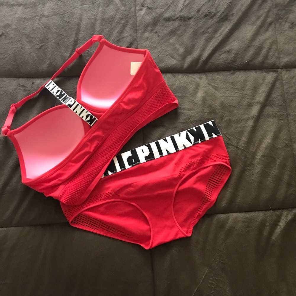 NWT PINK cool and comfy set. - Picture 2 of 5